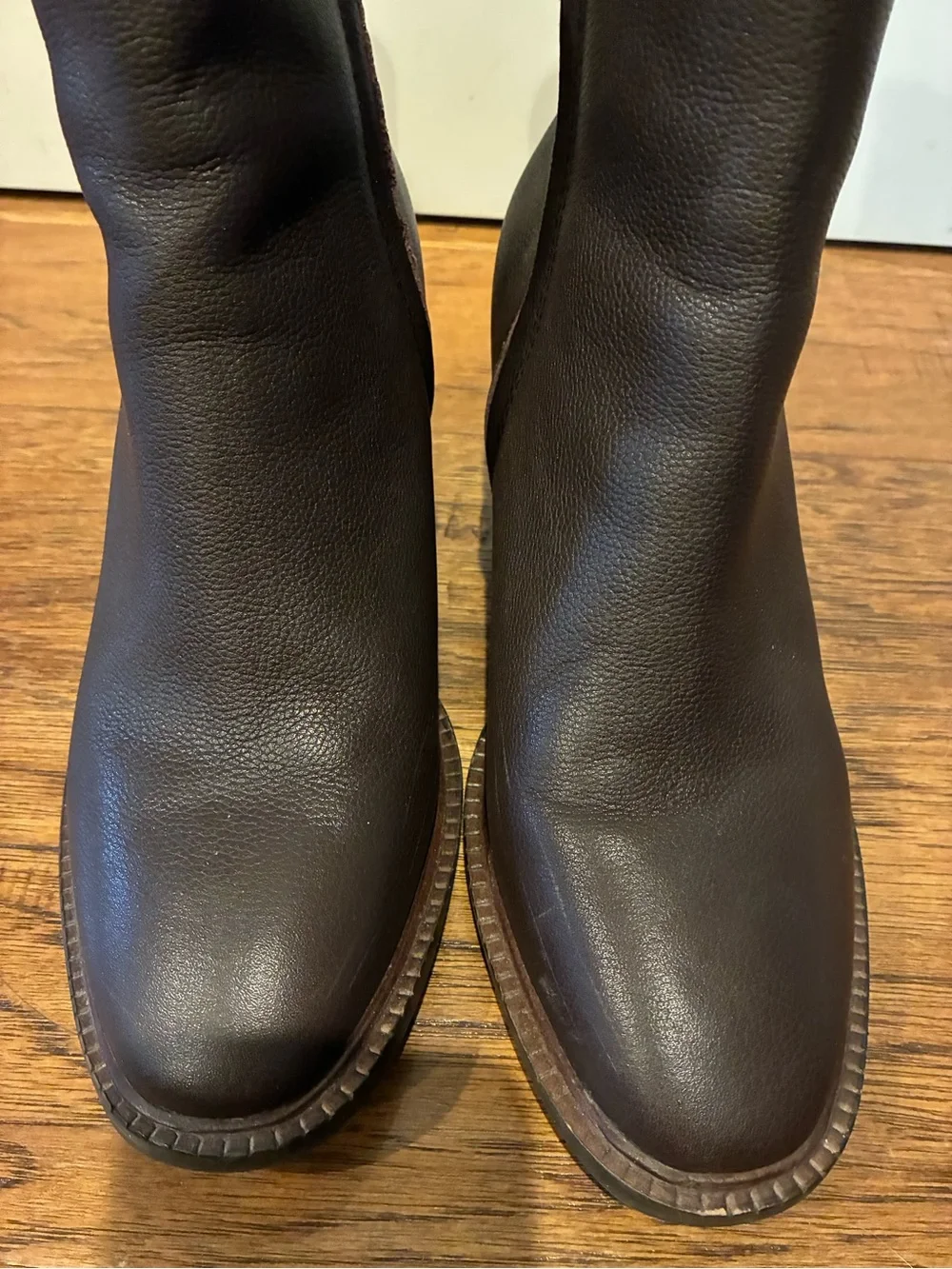 J.Jill Brown Leather Ankle Boots - size 7